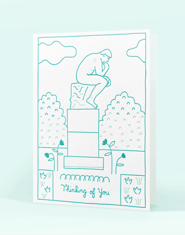 Thinking of you - Steffie Brocoli - Edition Letterpress de Paris