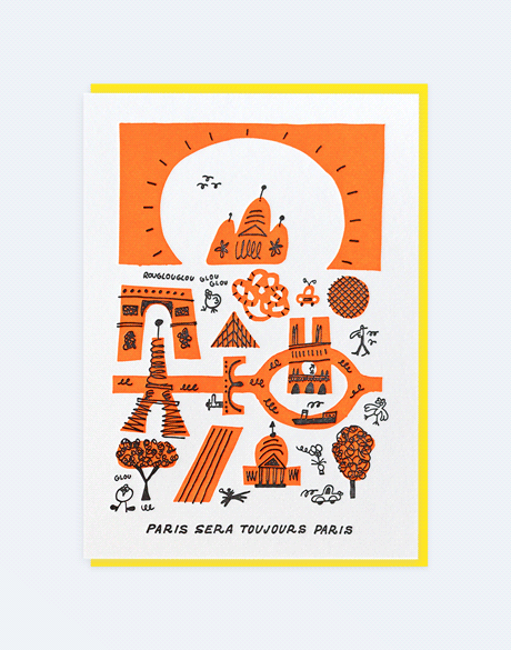 Impression letterpress - Paul Loubet X Letterpress de Paris